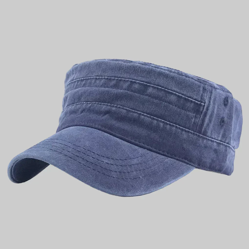 Cappello Militare da Uomo in Stile Retro – Stile Militare Classico con Dettagli Moderni