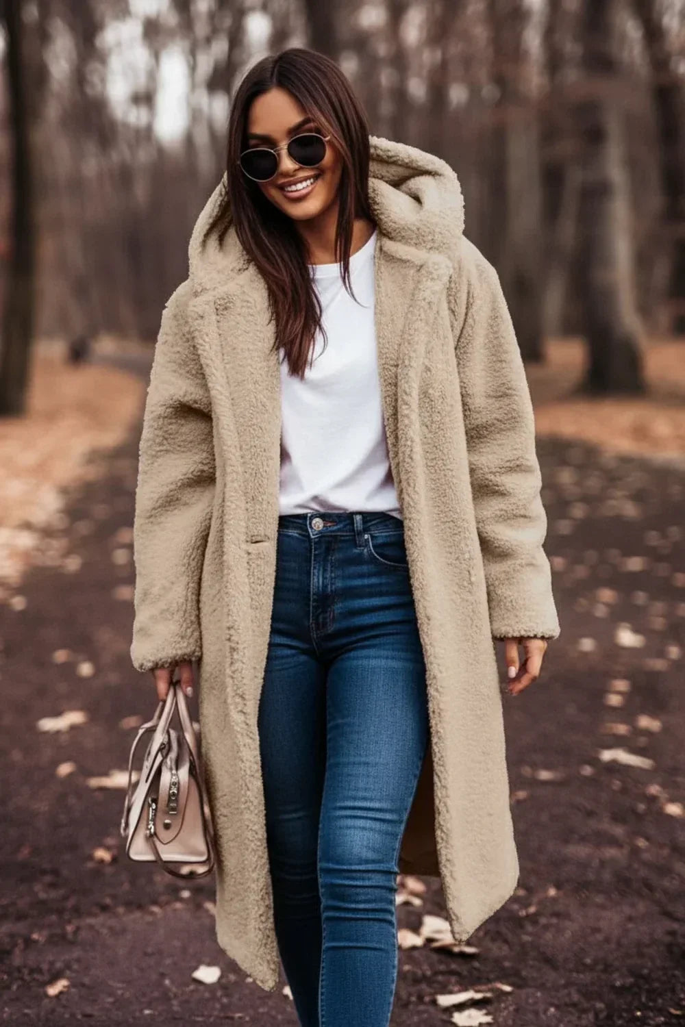 Cappotto con cappuccio