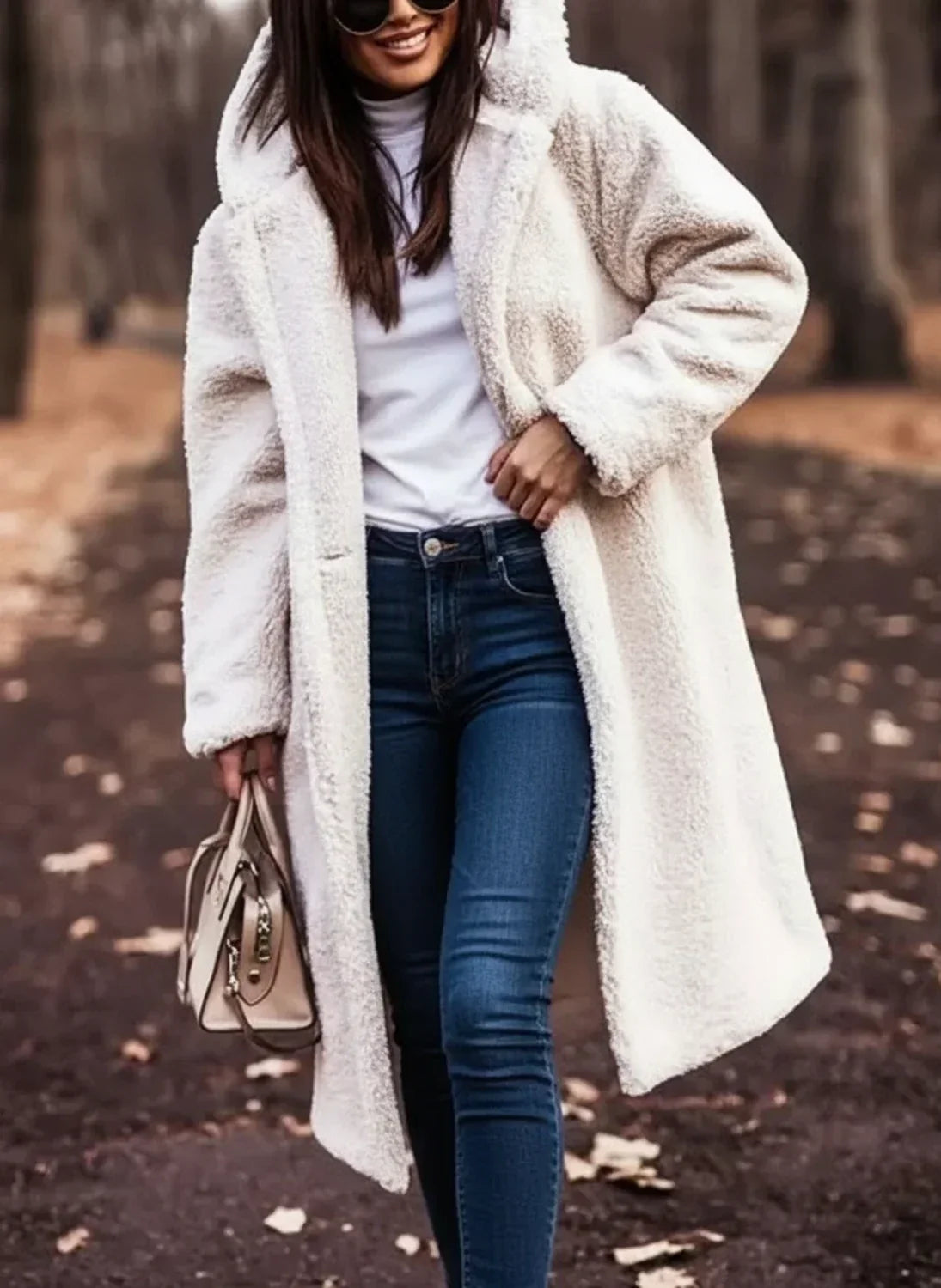 Cappotto con cappuccio