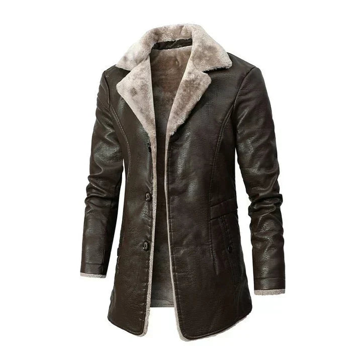 Cappotto Corto da Uomo con Colletto in Sherpa