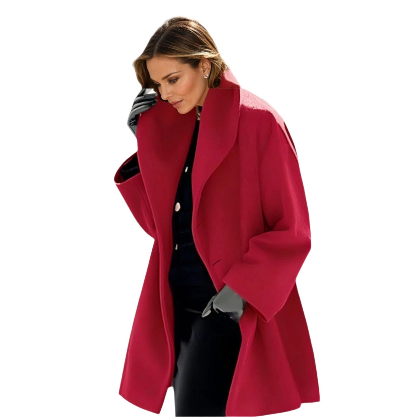 Cappotto da Donna in Lana Antivento dal Design Elegante