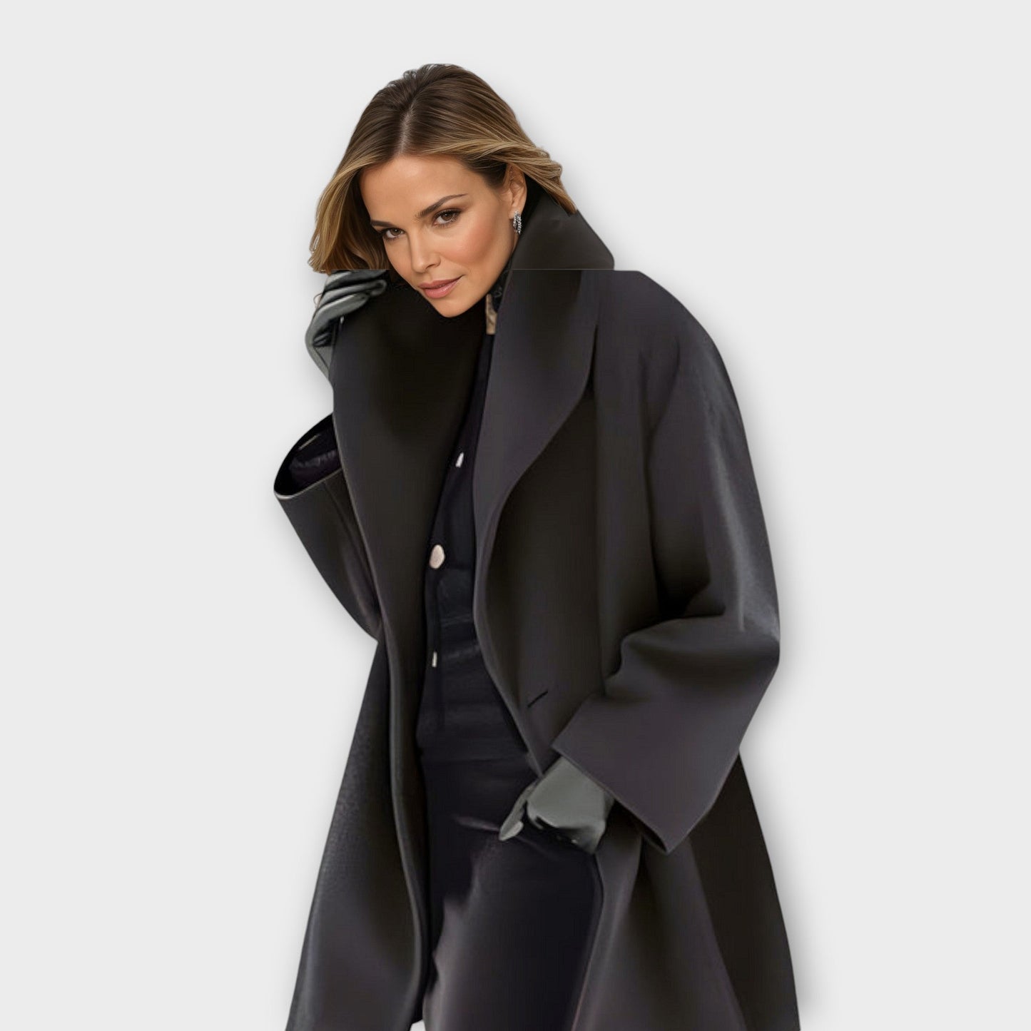 Cappotto da Donna in Lana Antivento dal Design Elegante