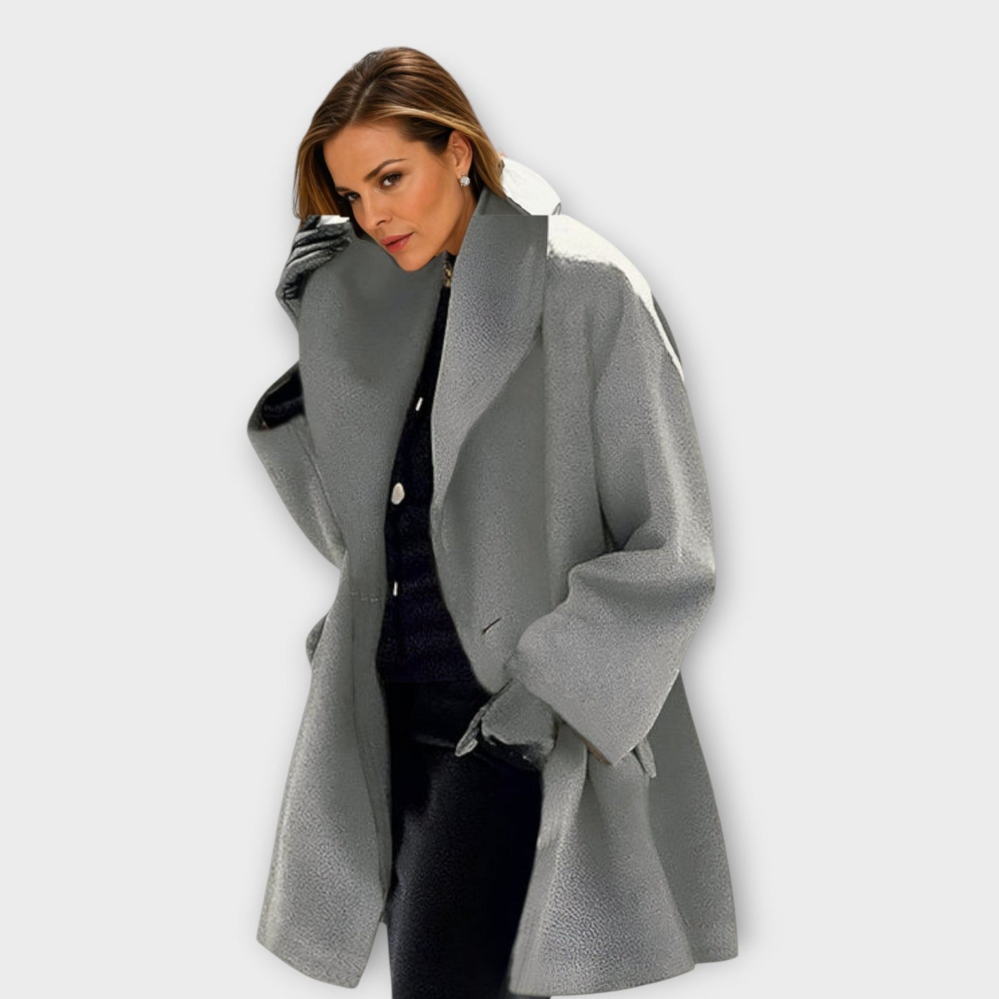 Cappotto da Donna in Lana Antivento dal Design Elegante