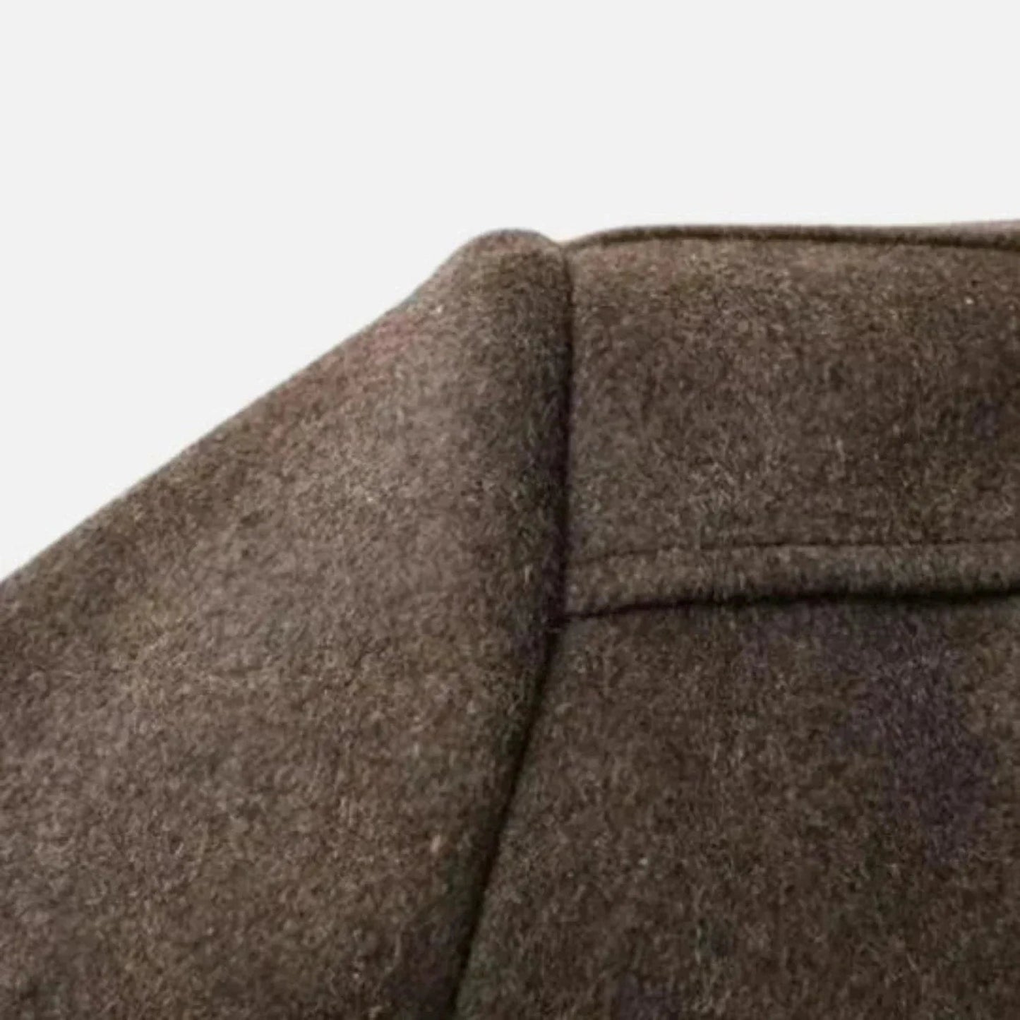 Cappotto da uomo con collo alla coreana
