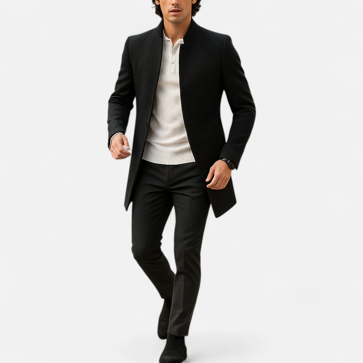 Cappotto da Uomo in Lana - Eleganza Senza Tempo