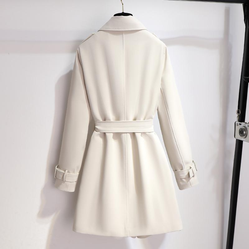 Cappotto Doppio Petto da Donna con Cintura