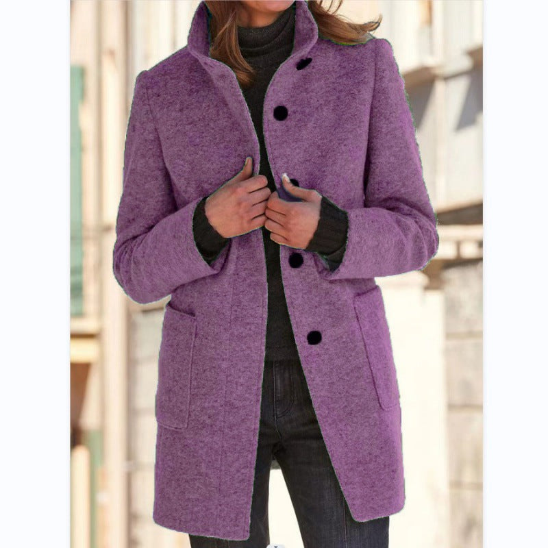 Cappotto invernale da donna alla moda