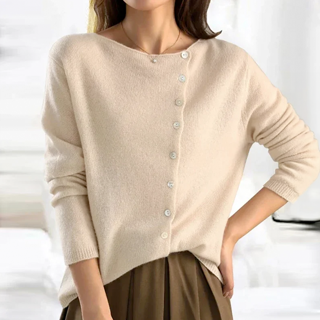 Cardigan da Donna con Bottoni - Vestibilità Comoda