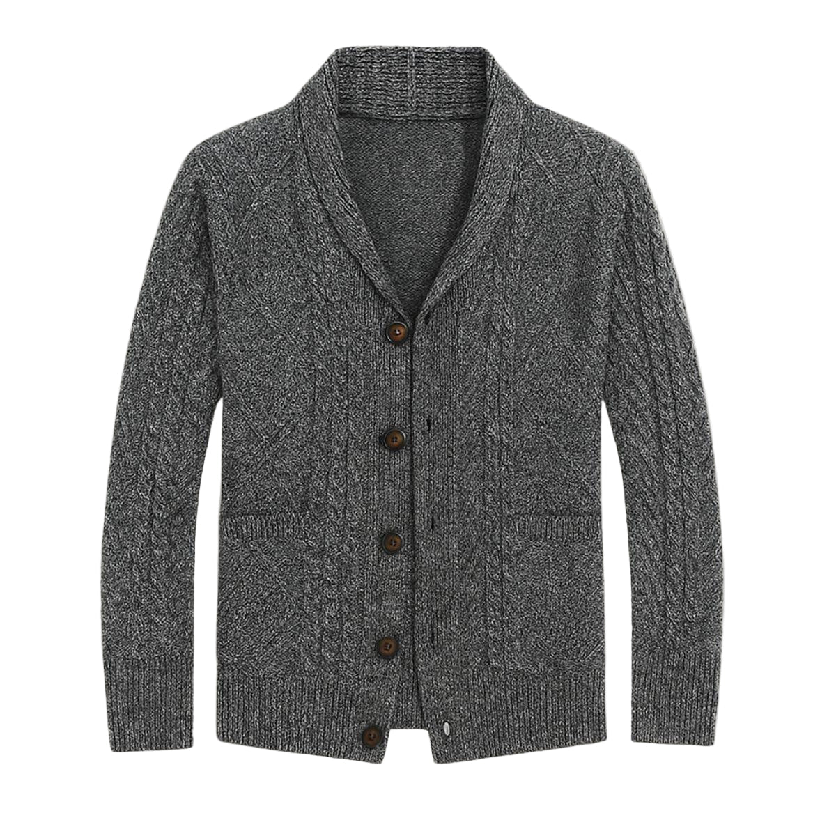 Cardigan da Uomo Vestibilità Comoda