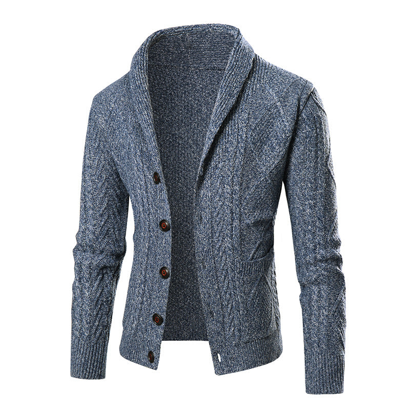 Cardigan da Uomo Vestibilità Comoda