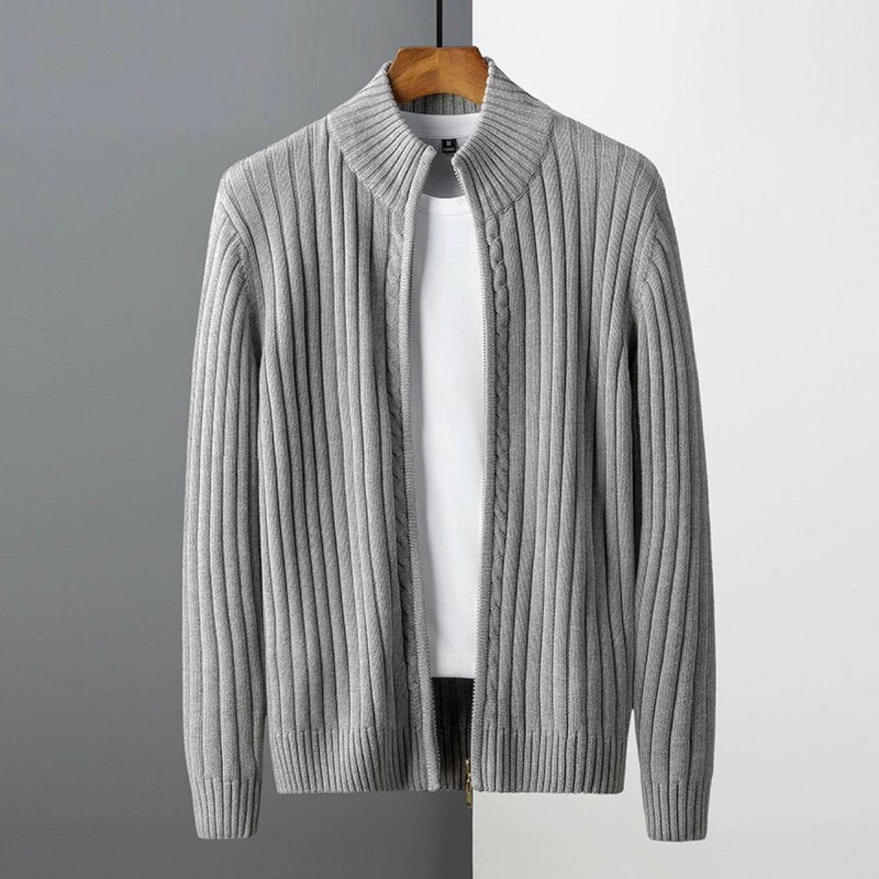 Cardigan Elegante con Zip