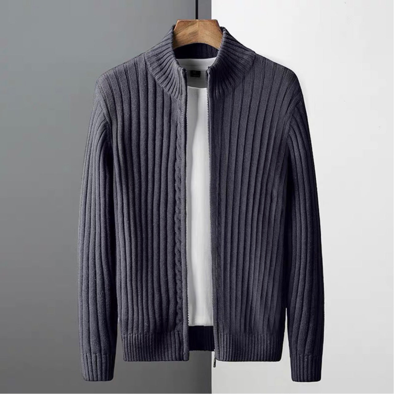 Cardigan Elegante con Zip