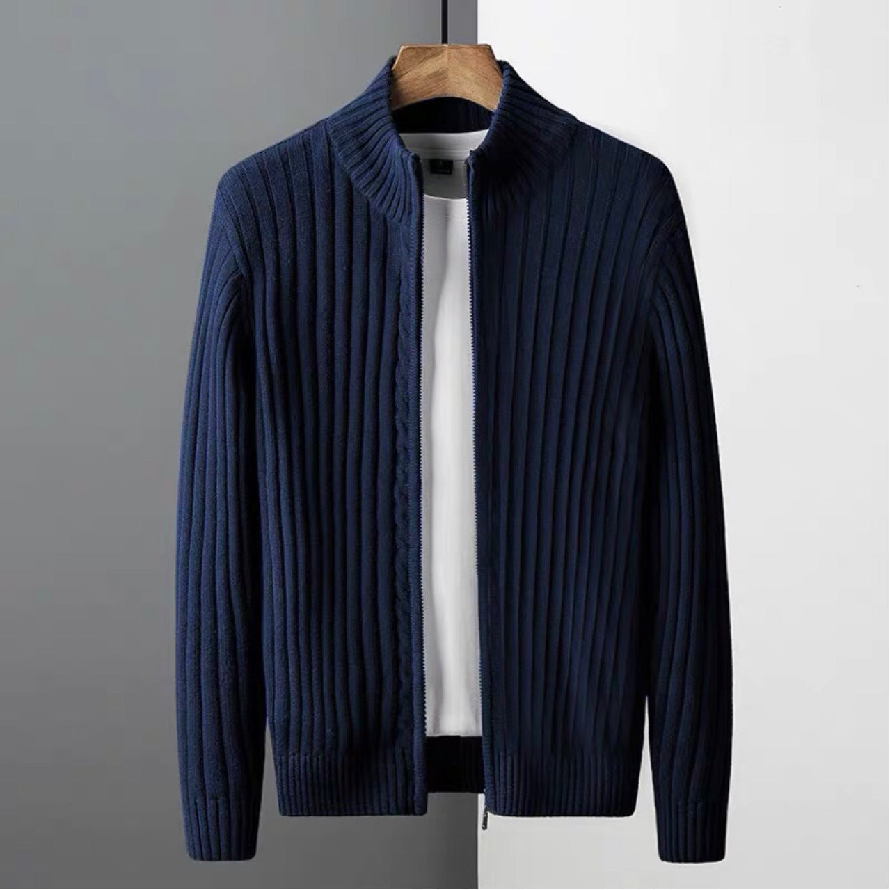 Cardigan Elegante con Zip