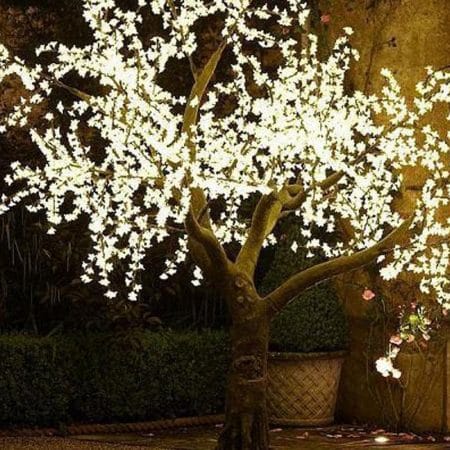 Catena luminosa a LED – 100 LED per interno/esterno 10 metri, bianco caldo, rosso, verde, multicolore o blu