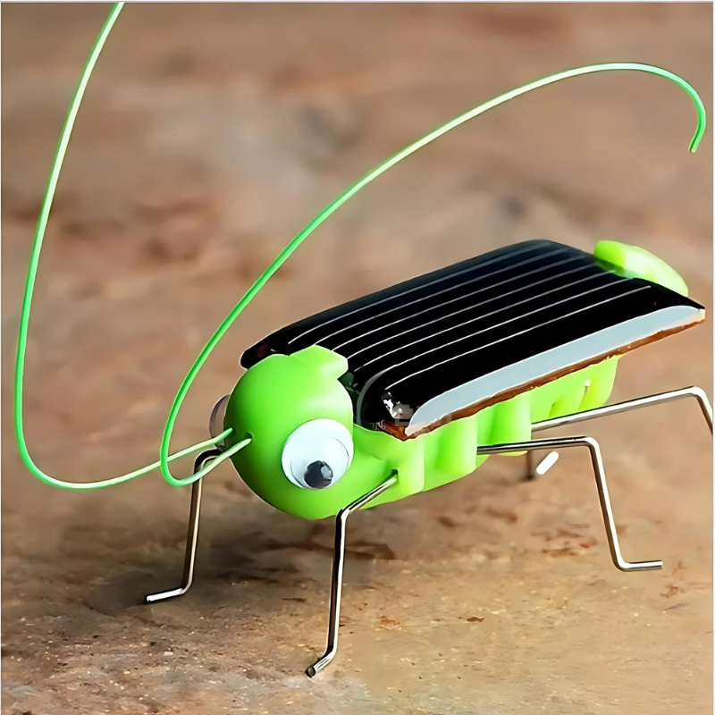 Cavalletta Giocattolo Saltellante ad Energia Solare per Bambini