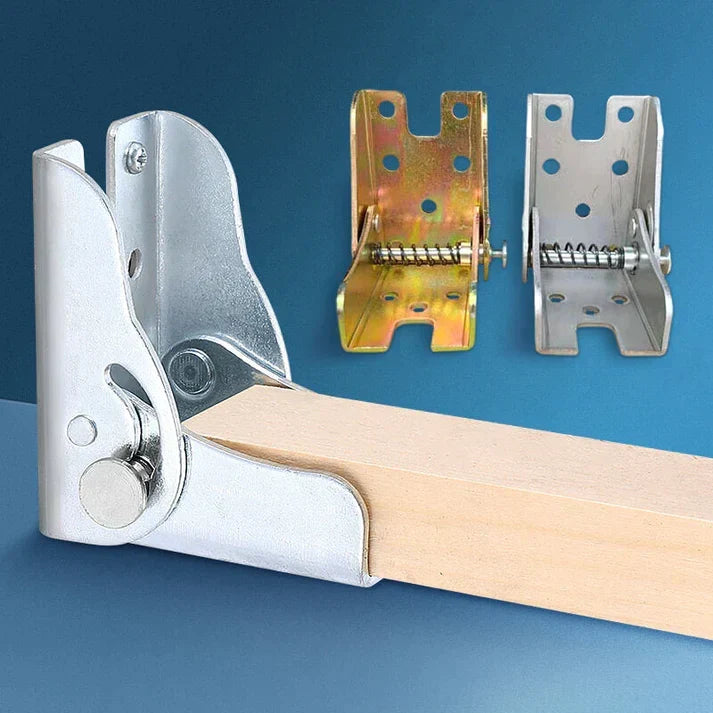 Cerniere pieghevoli autobloccanti in acciaio inox