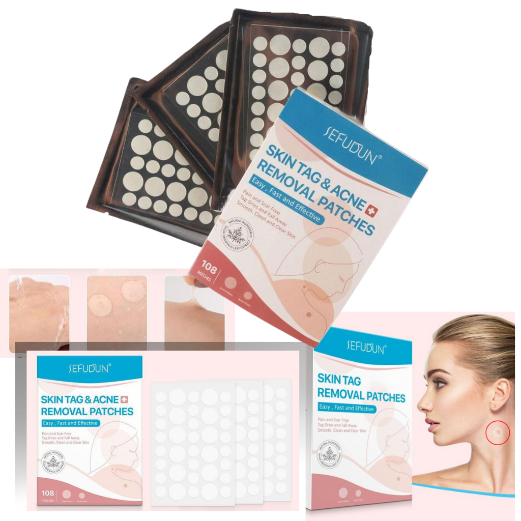 Cerotti per la pelle - Rimuovono fibromi penduli e porri in modo naturale!