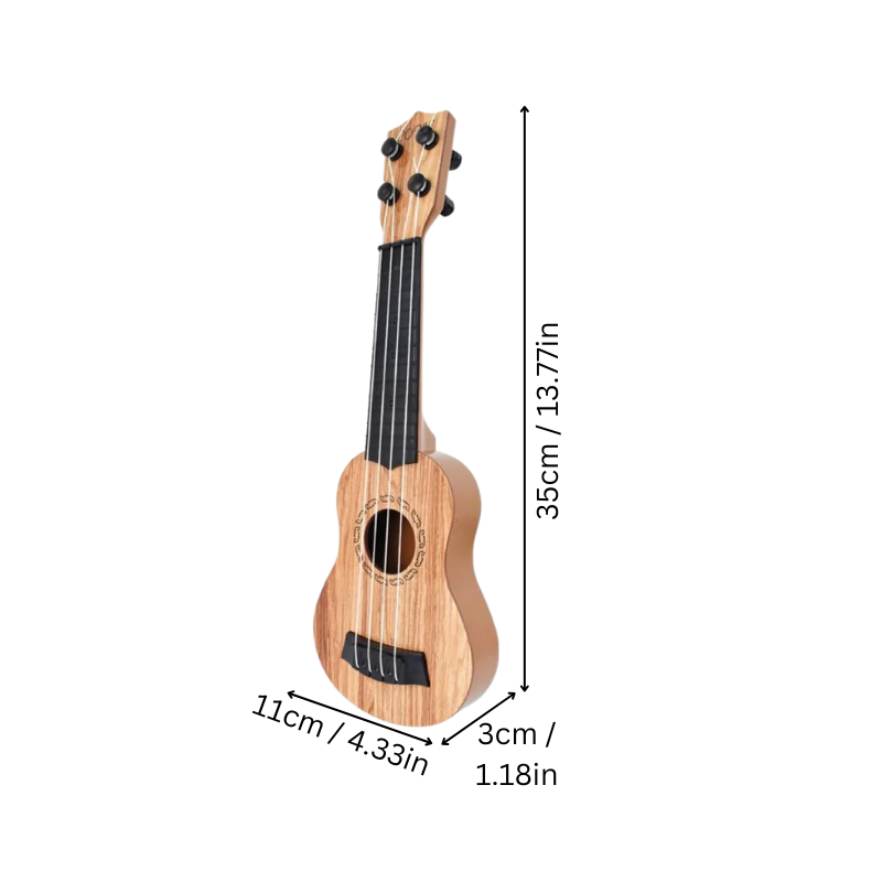 Chitarra giocattolo musicale per bambini con tastiera
