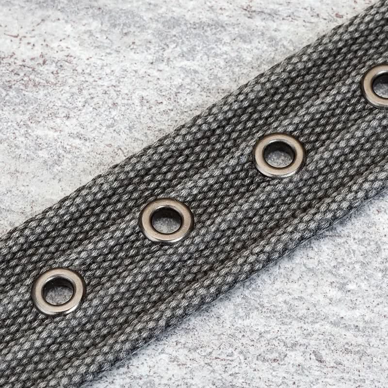 Cintura da Uomo – Cintura Casual a Righe Regolabile
