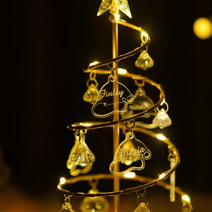Ciondoli natalizi personalizzati per albero – Albero genealogico