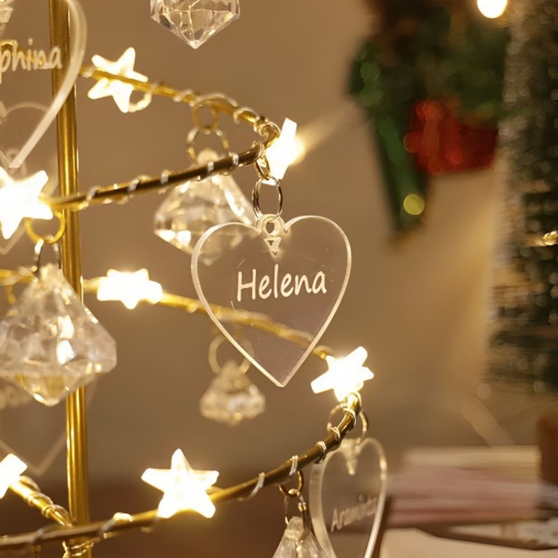 Ciondoli natalizi personalizzati per albero – Albero genealogico