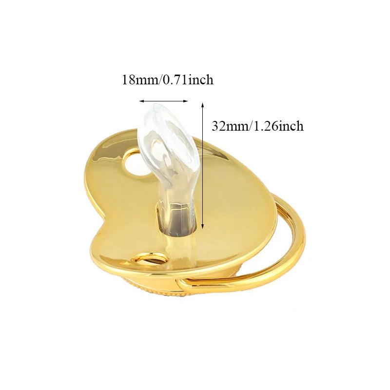 Ciuccio per Neonati in Silicone Senza BPA