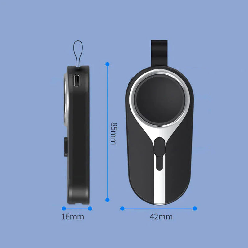 Clip di ricarica wireless compatta – Alimentazione pratica e portatile