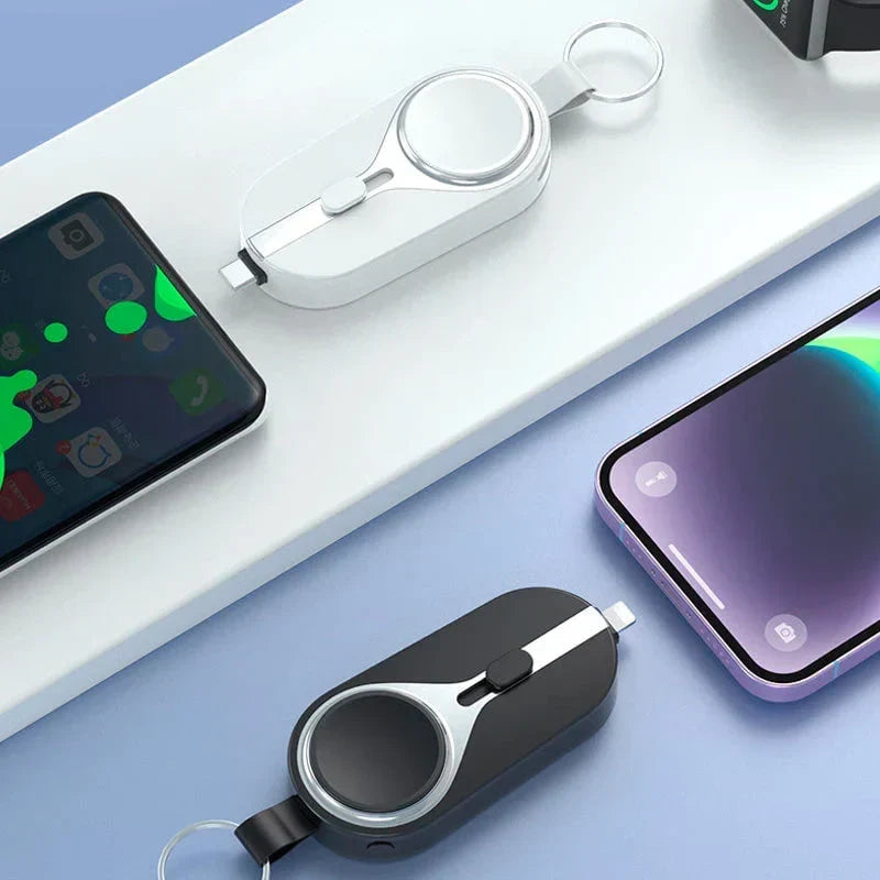 Clip di ricarica wireless compatta – Alimentazione pratica e portatile