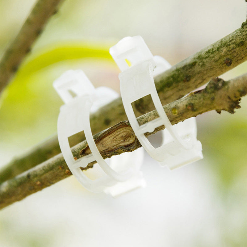 Clip in plastica per supporto piante | Diametro interno 1 pollice | Riutilizzabili