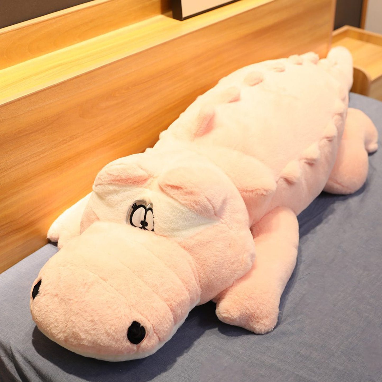 Coccodrillo di peluche gigante