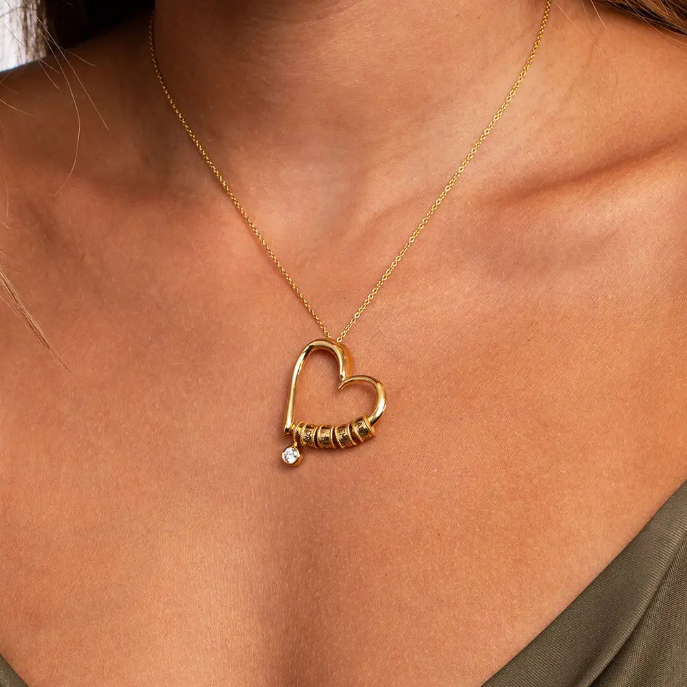 Collana di famiglia personalizzata con nomi incisi