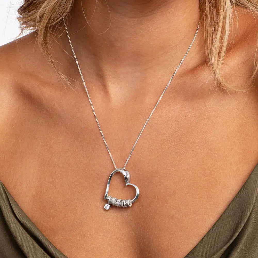 Collana di famiglia personalizzata con nomi incisi