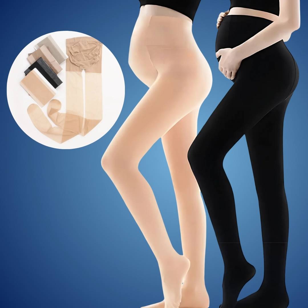 Collant premaman a compressione graduata - Antigonfiamento - Favoriscono la circolazione