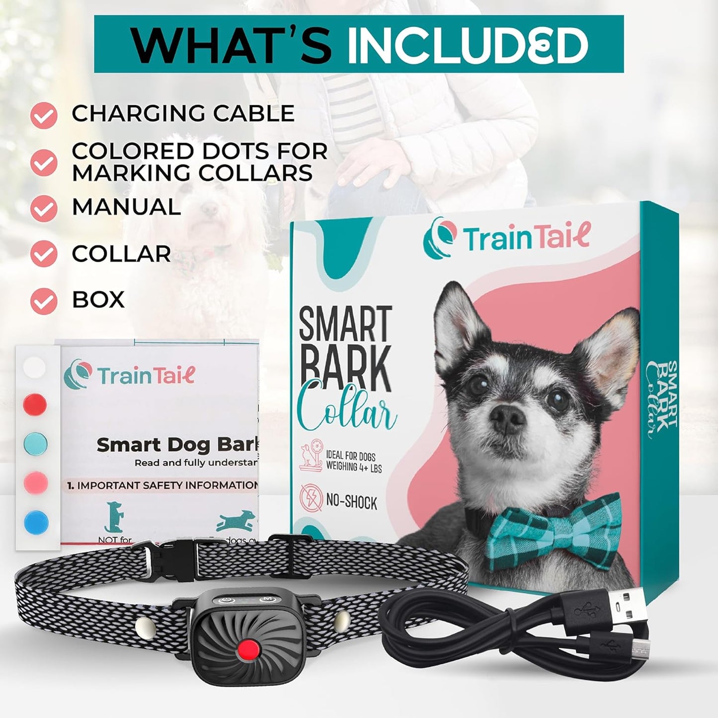Collare Antiabbaio per Cani di Piccola Taglia