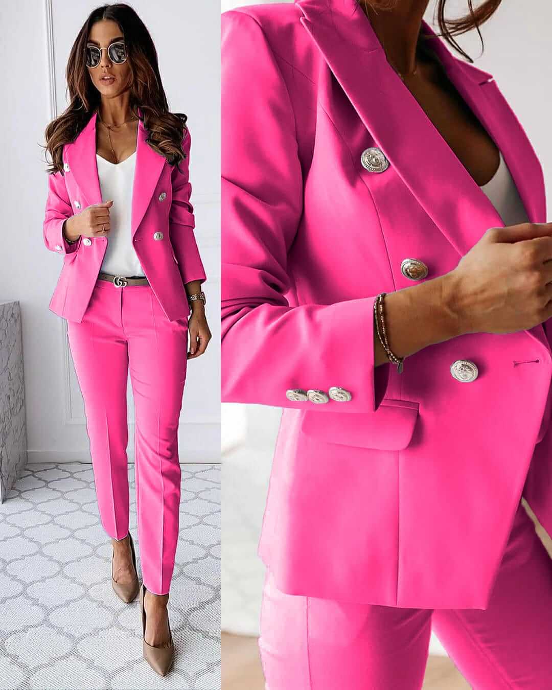 Completo da Donna - Blazer e Pantaloni Eleganti Aderenti