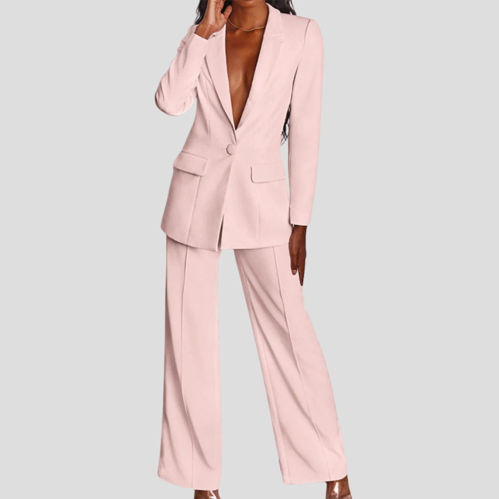 Completo da donna con blazer e pantaloni