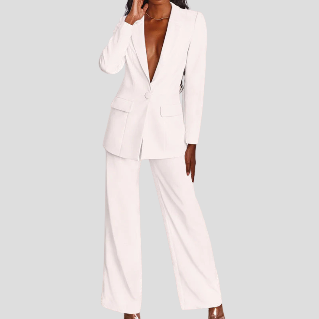 Completo da donna con blazer e pantaloni