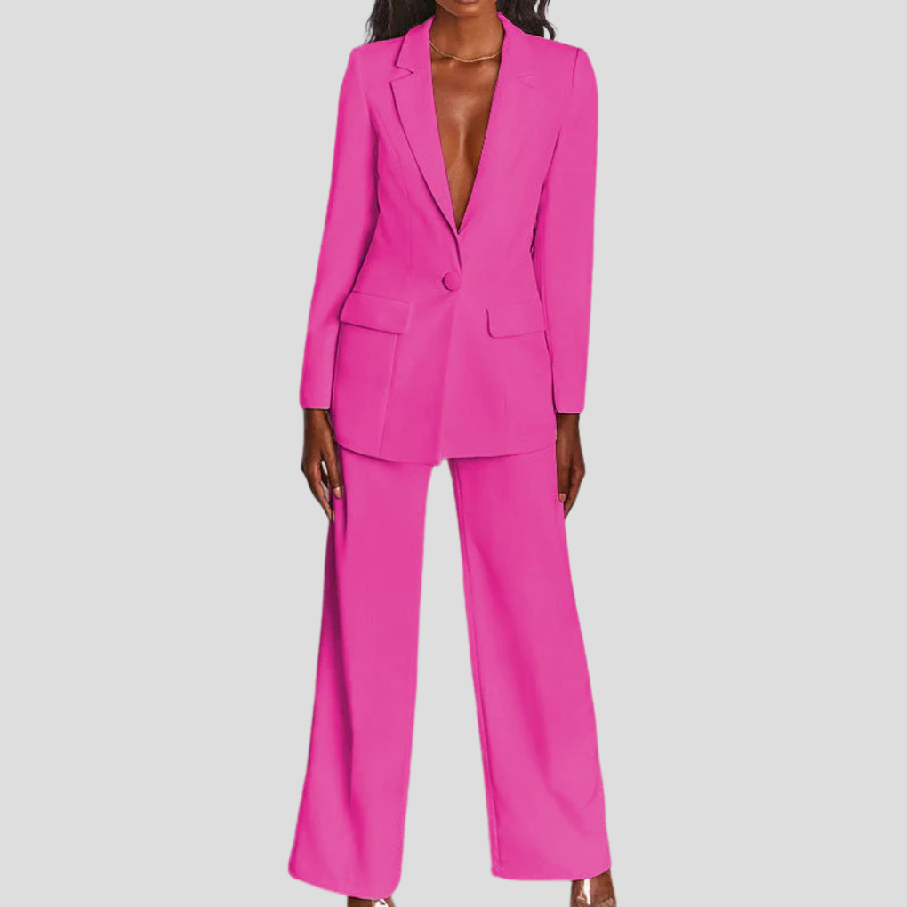 Completo da donna con blazer e pantaloni