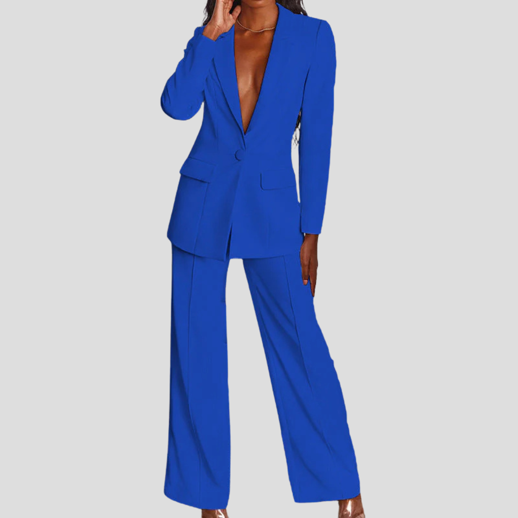 Completo da donna con blazer e pantaloni