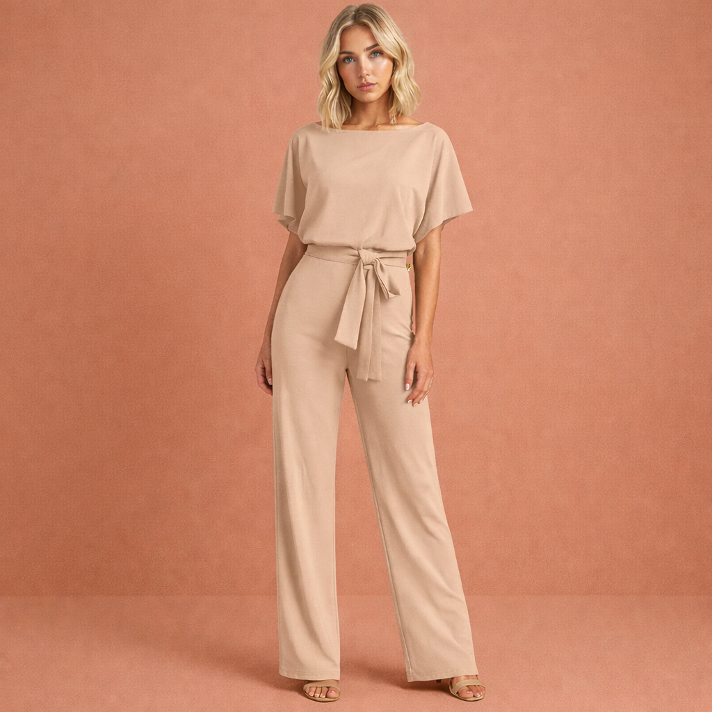 Completo Elegante Due Pezzi da Donna con Cintura per un Look Raffinato