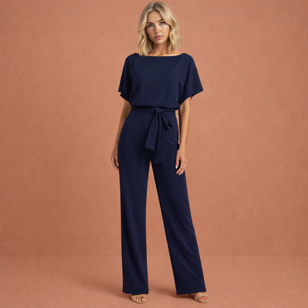 Completo Elegante Due Pezzi da Donna con Cintura per un Look Raffinato