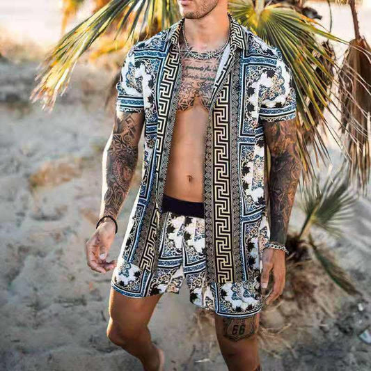 Completo estivo hawaiano | Un set da uomo colorato e sexy