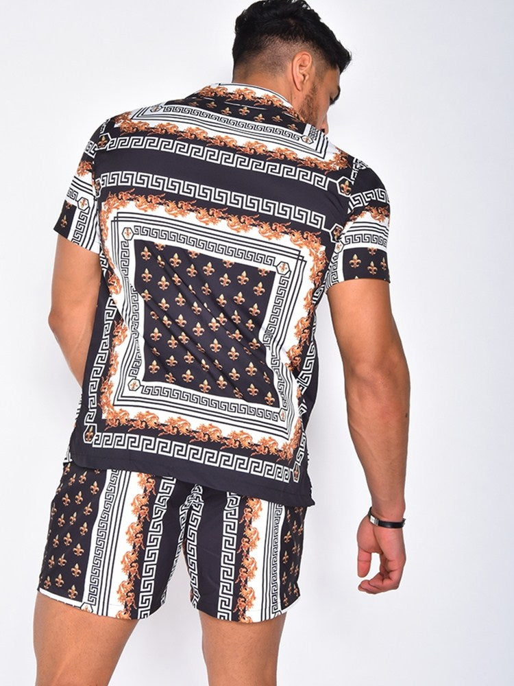 Completo estivo hawaiano | Un set da uomo colorato e sexy