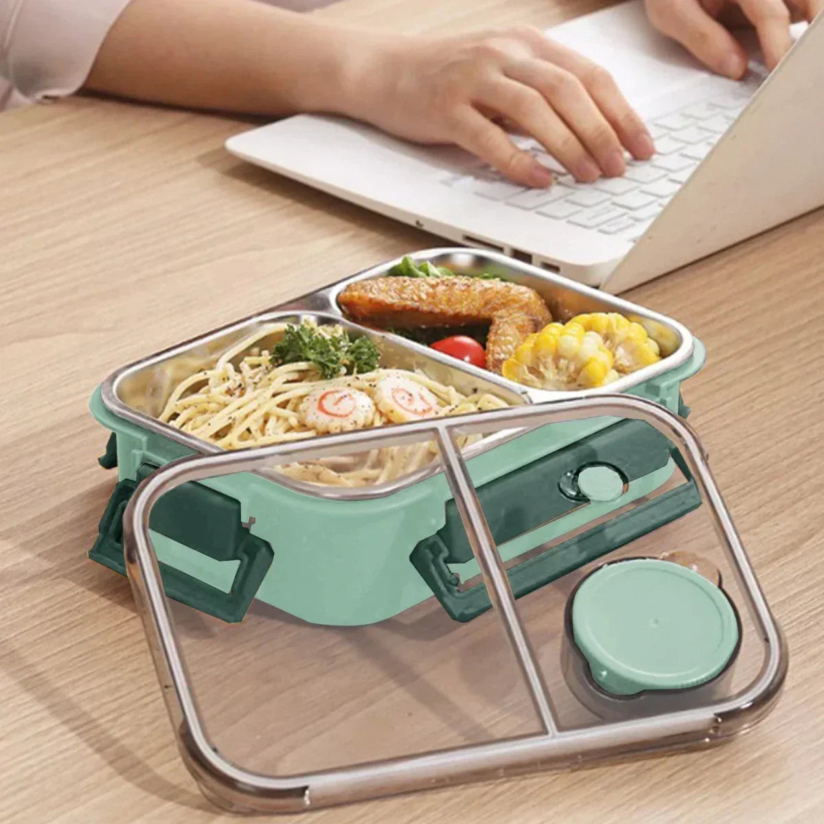 Contenitore Isotermico per Cibo con Chiusura Ermetica per Pasti Caldi da Asporto