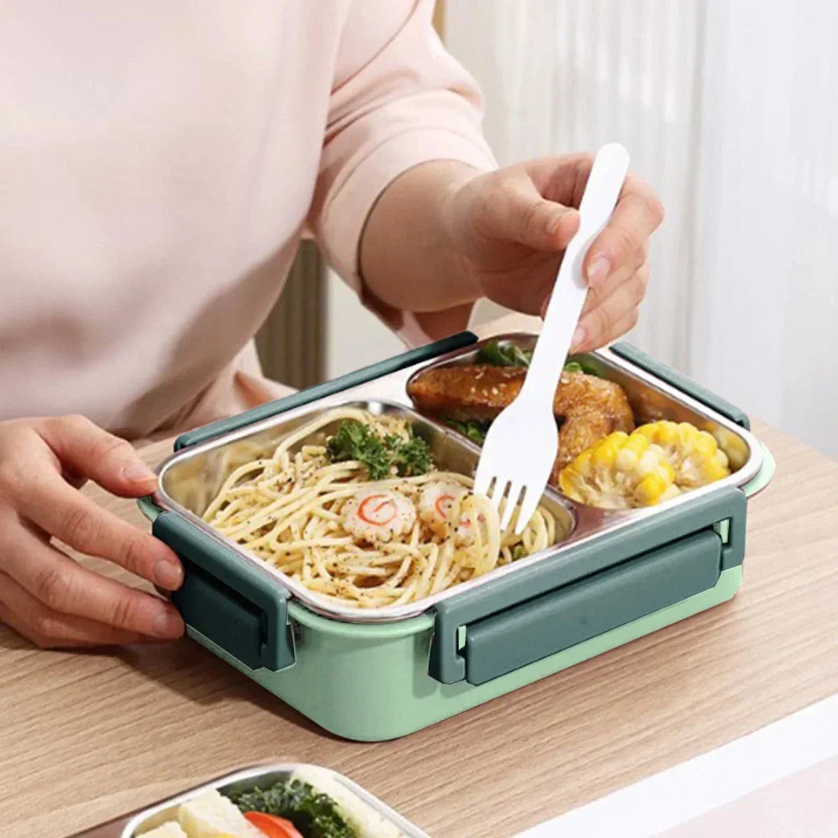 Contenitore Isotermico per Cibo con Chiusura Ermetica per Pasti Caldi da Asporto