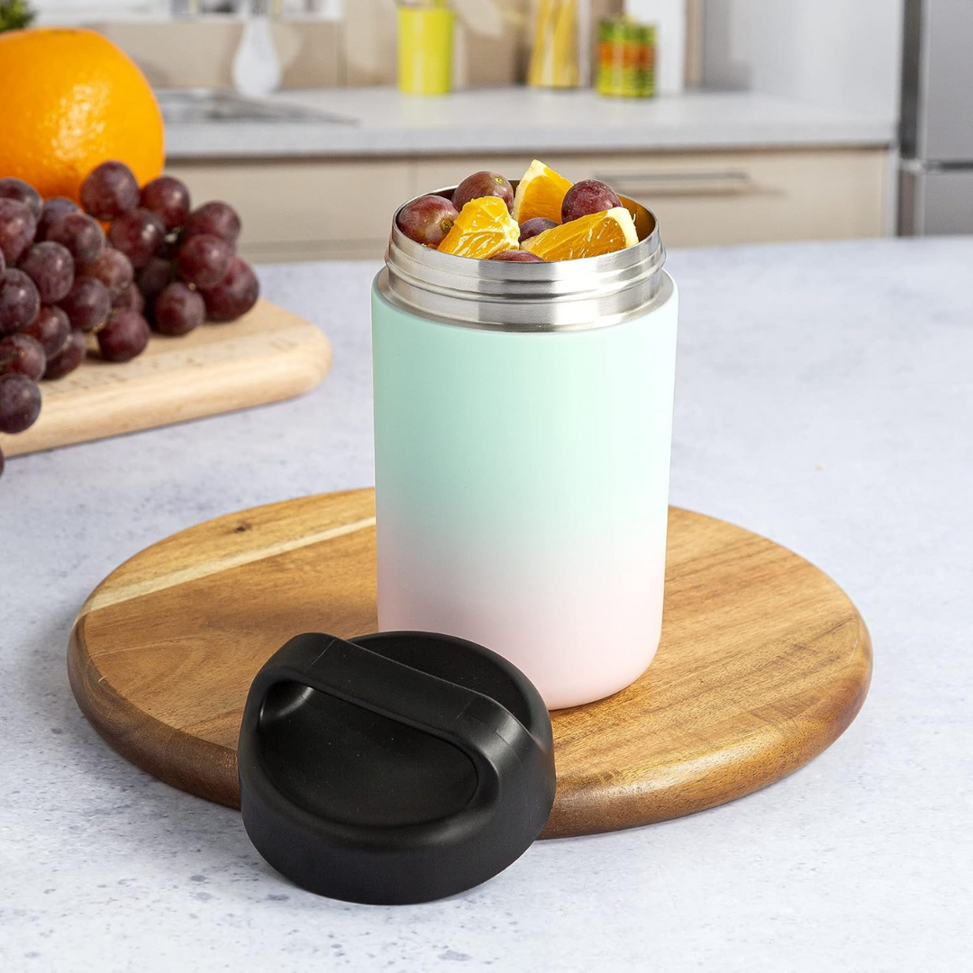 Contenitore Termico per Cibo in Acciaio Inox con Manico