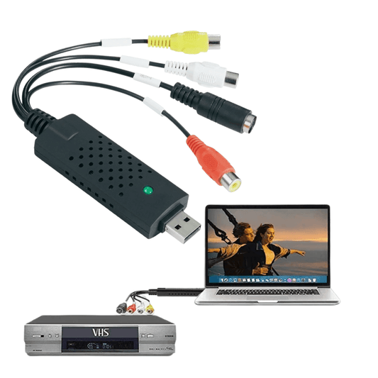 Convertitore da VHS a digitale con funzione di riproduzione e registrazione
