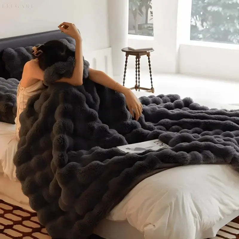 Coperta Calda da Divano per l'Inverno