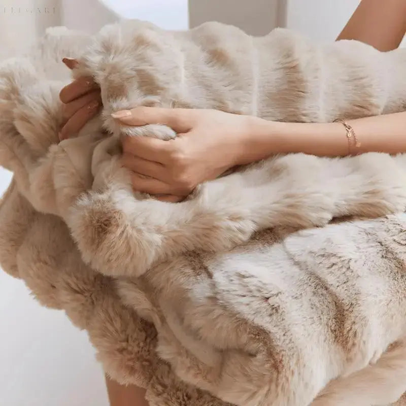 Coperta Calda da Divano per l'Inverno