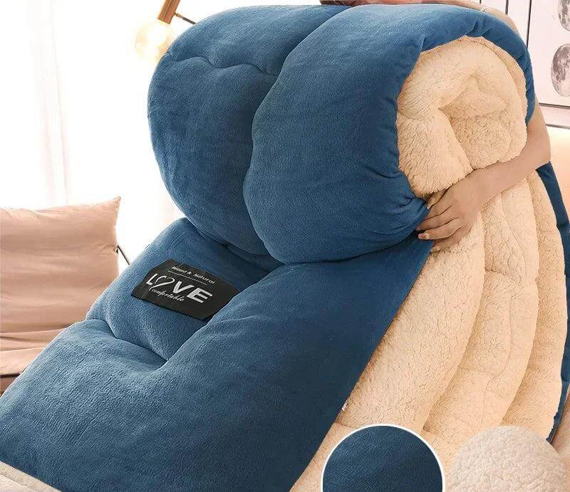 Coperta invernale extra calda in pile di flanella